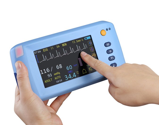 Hot Sale Hm-I Medical Color Handheld Multi-Parameter Monitor