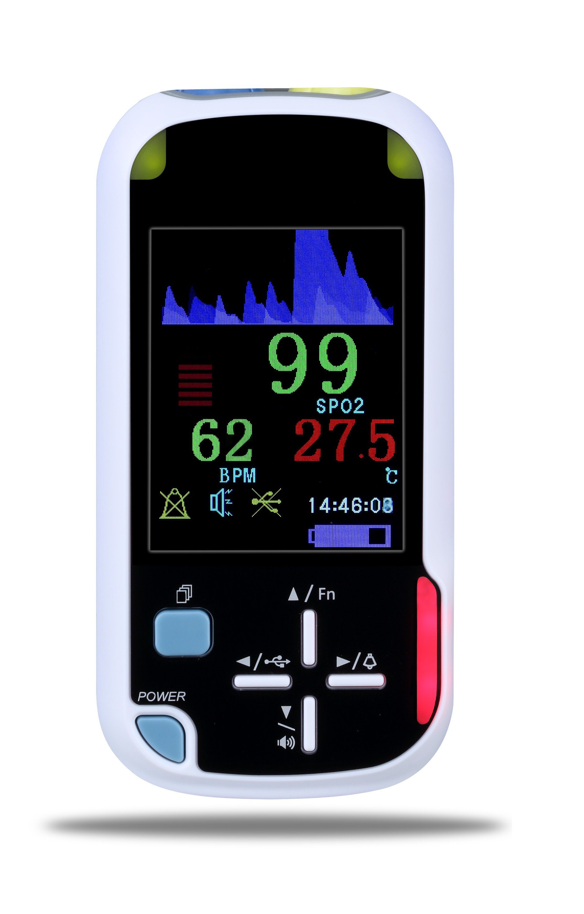 Lowest Price HP-II Handheld Finger Pulse Oximeter with Ce Certification