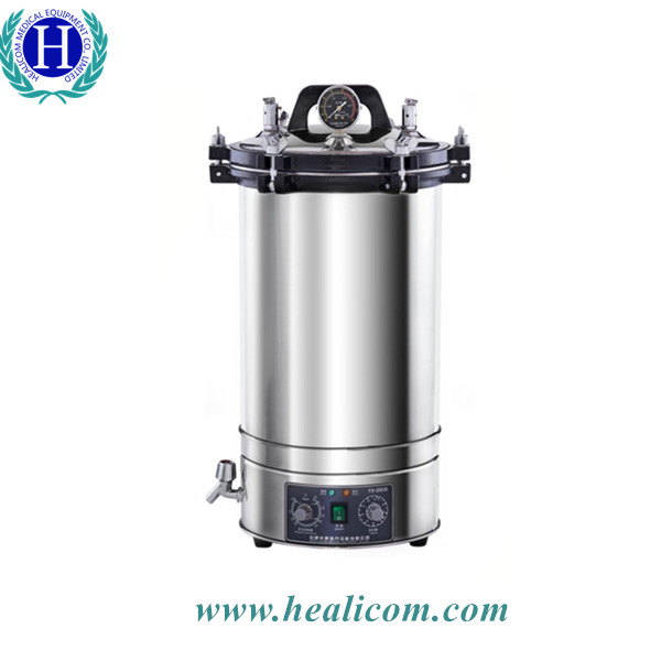 YX-280D Portable Pressure Steam Sterilizer Autoclave 