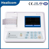 HE-01A Medical Equipment Digital Portable Handheld ECG Machine ICU Electrocardiograph Machine with Cheap Price