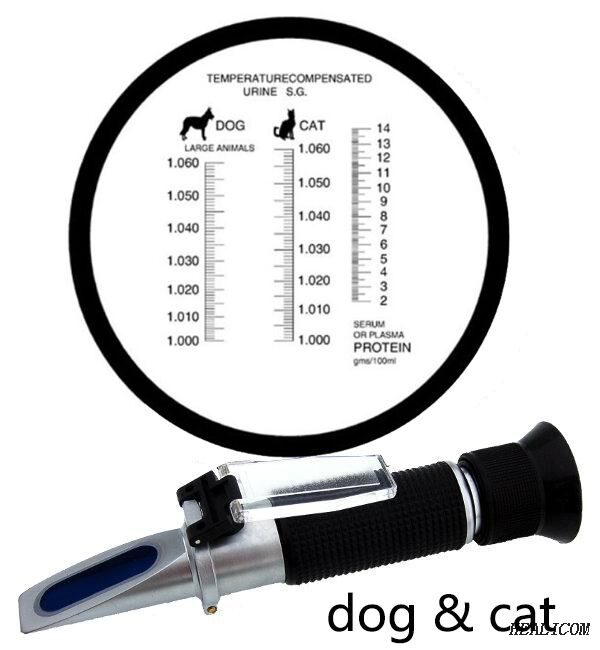 New Product HC-300ATC Handheld veterinary clinical scale refractometer for animals 
