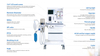 Hot sale Healicom HA-6100 Plus Anesthesia Machine Systems patient Anesthesia Equipment 
