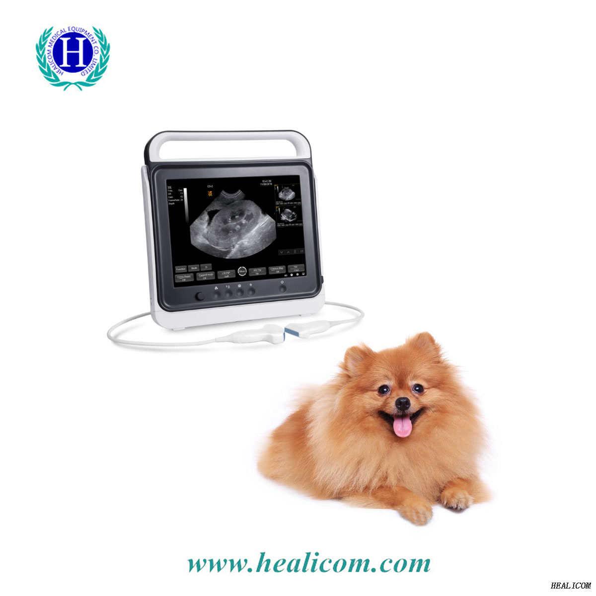 HV-50A Vet Touch B/W Portable Ultrasound Scanner diagnostic machine system
