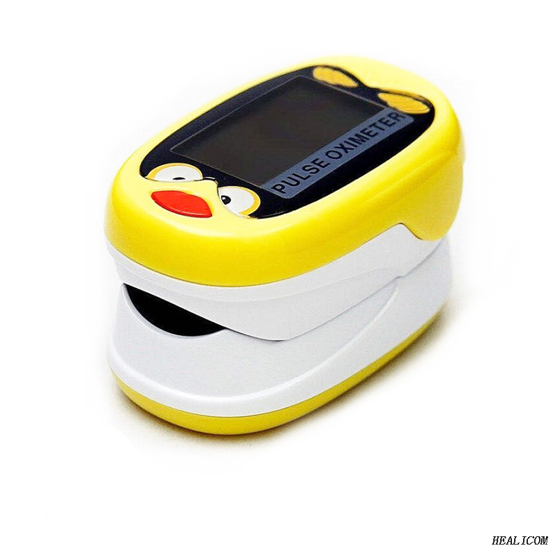 OLED Display Handheld Fingertip Pulse Oximeter for Children