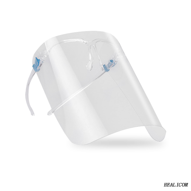 Disposable Full Face Shield Anti Fog Transparent Splash Face Shield