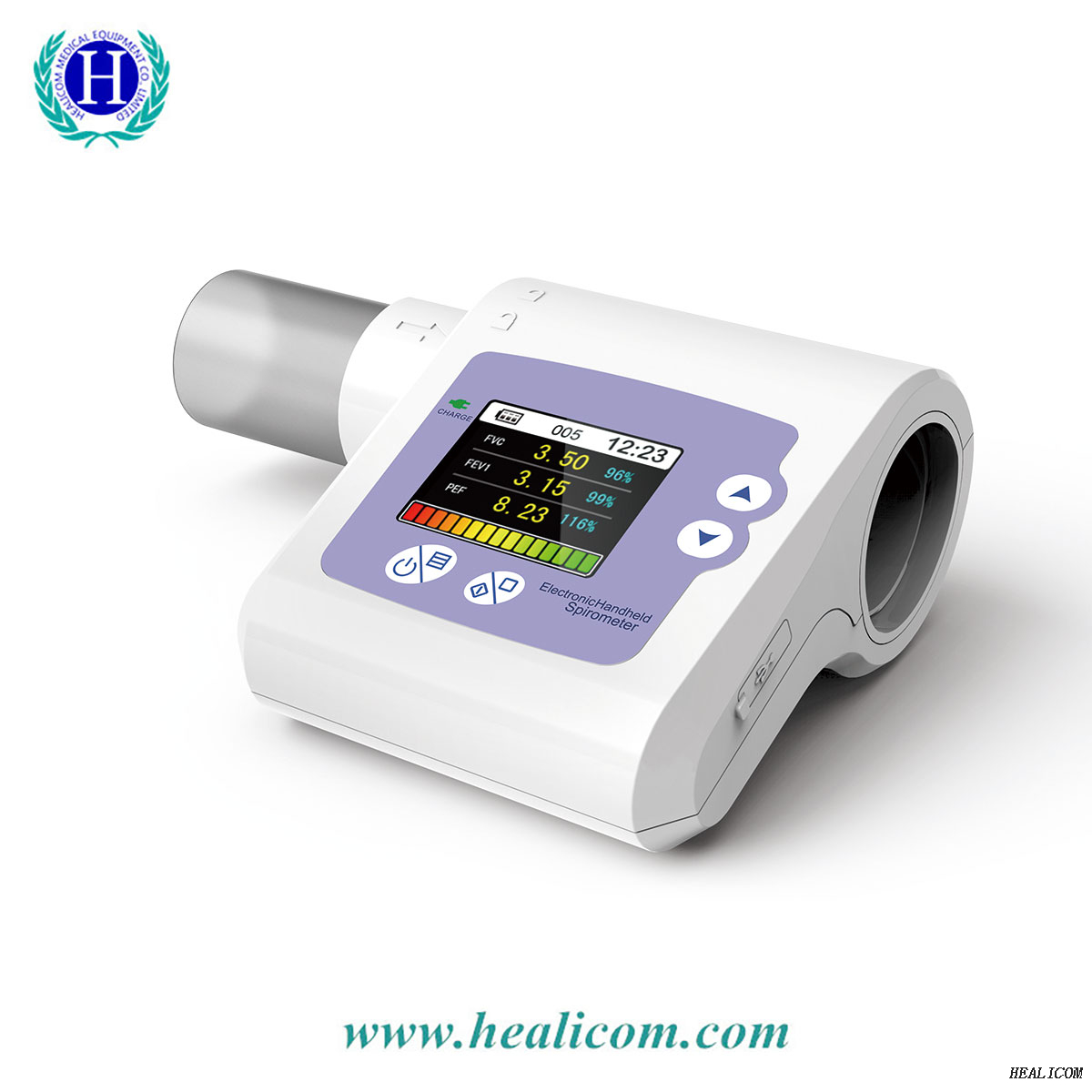 Cheapest price HSP10 handheld portable medical bluetooth spirometer with CE ISO
