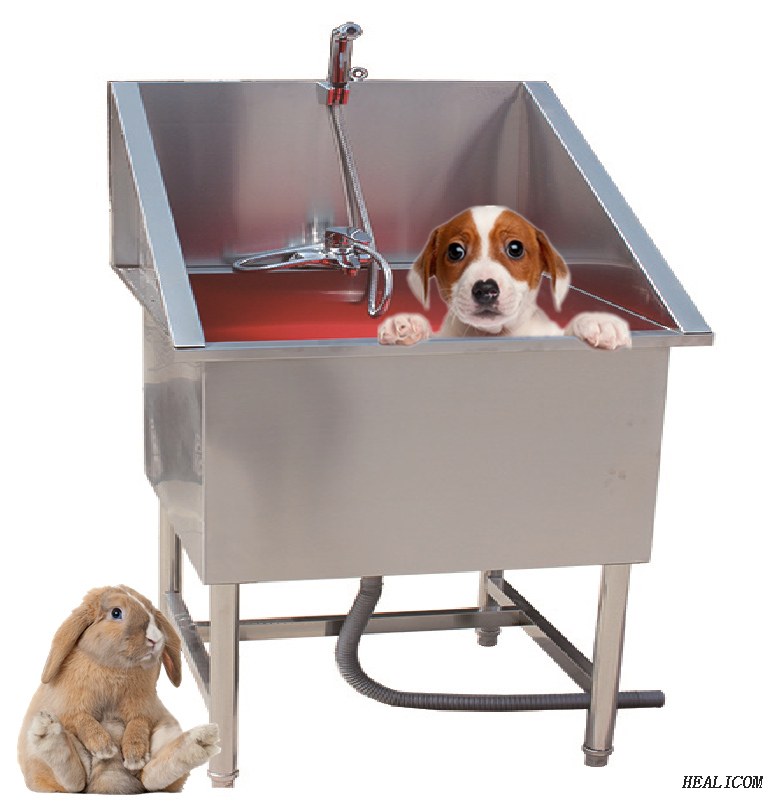Best Price WT-10 Stainless Steel Non-Rusty Good Leakproofness Multi Function Pet Grooming Shop Bath Tub