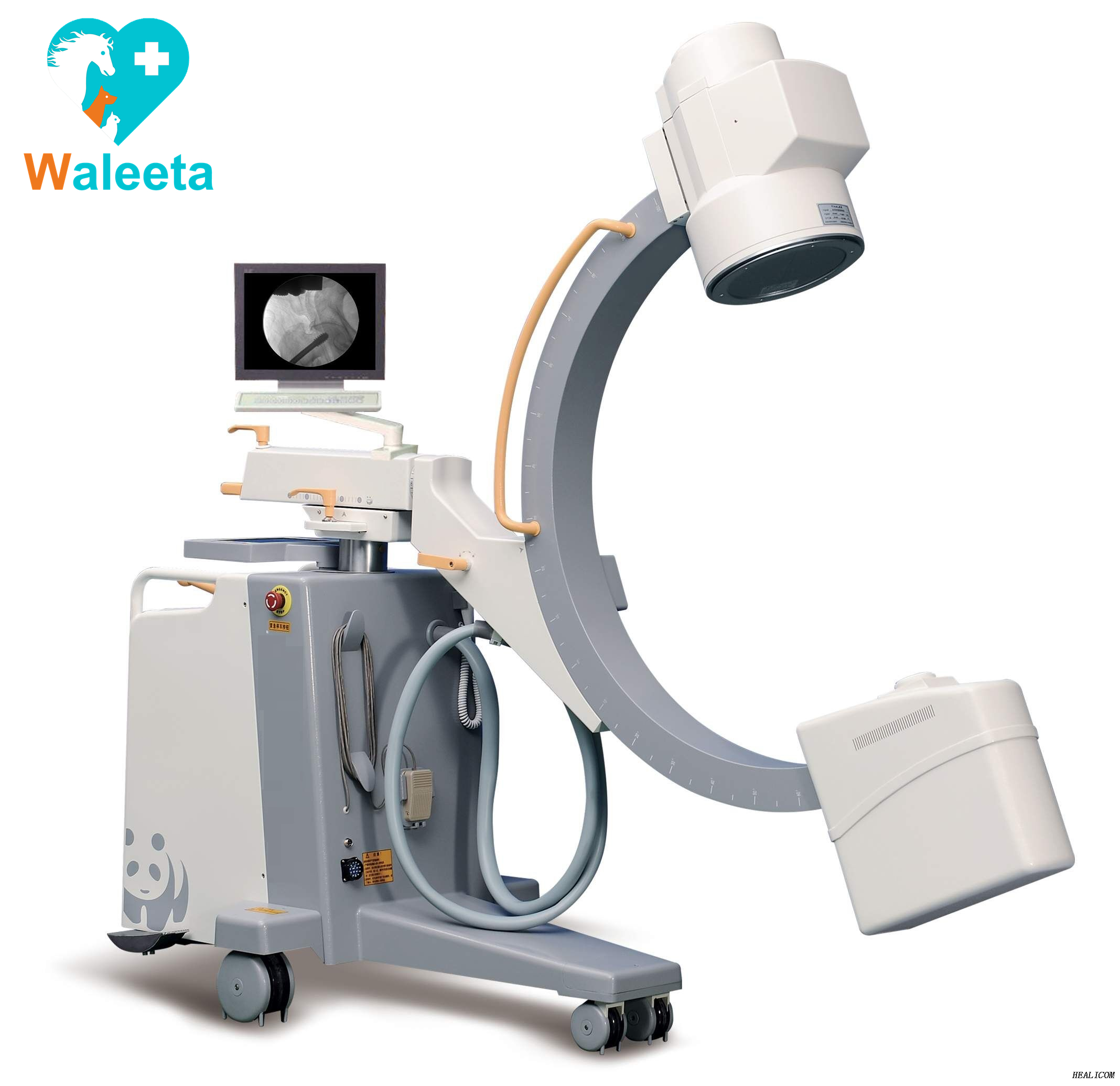 HCA-20C Factory Price Medical Hospital High Frequency Mobile Digital C Ram X-ray Machine C-Arm Radiography Imaging System