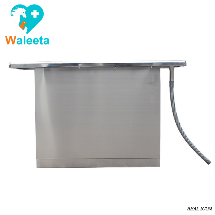 Thickened 304 Stainless Steel Wt-32 Customize Equipped Water Outlet Veterinary Pet Treatment Table