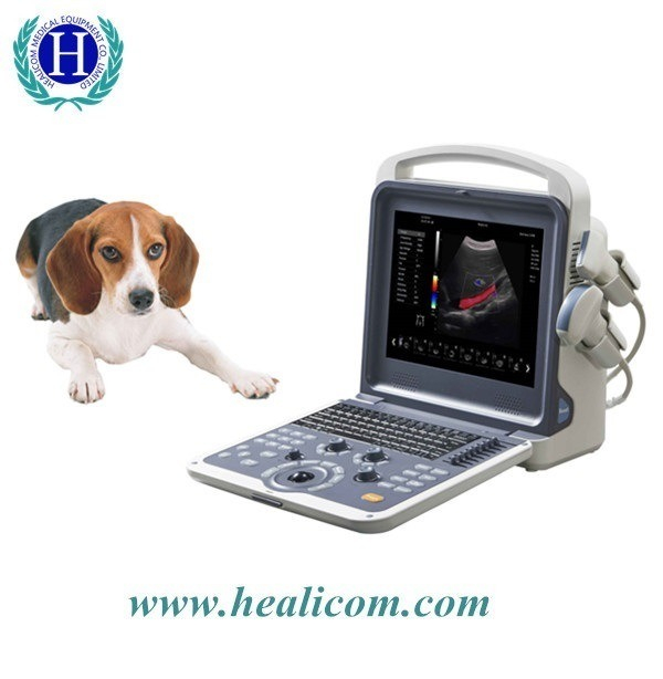 HVET-10 Medical Diagnostic Full Digital Color Doppler Portable Vet Ultrasound Scanner