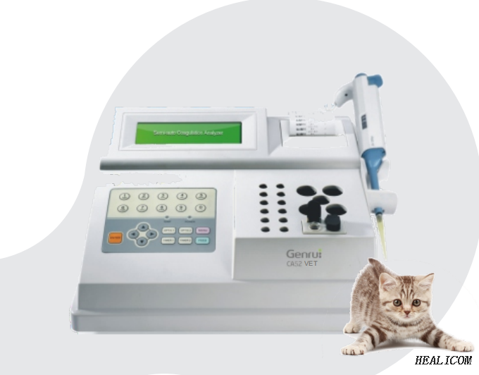 CA52-VET Best Price Blood Veterinary Coagulation Analyzer Coagula Meter For Animal Hospital