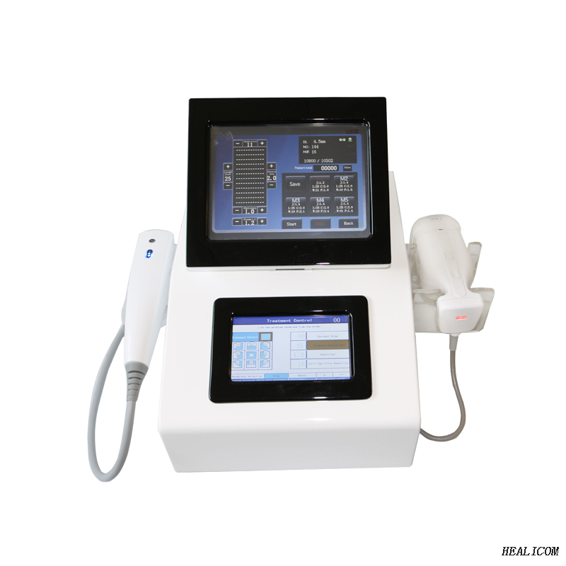 HIFU-3D New Style Medical Portable Facial Beauty Salon 3D Hifu Ultrasound Machine for Body Slimming Machine 
